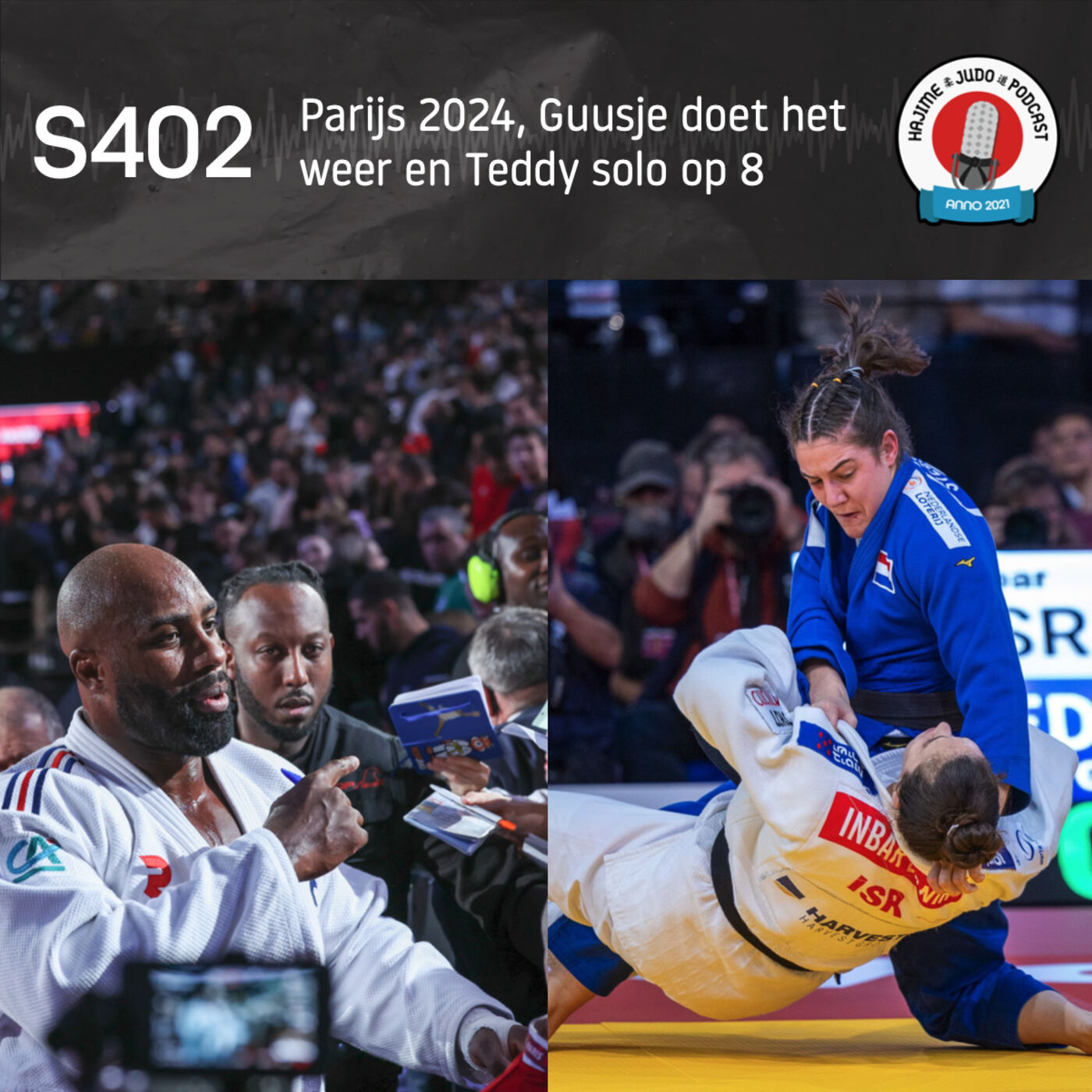 HJP S402 Parijs 2024, Guusje doet het weer en Teddy solo op 8