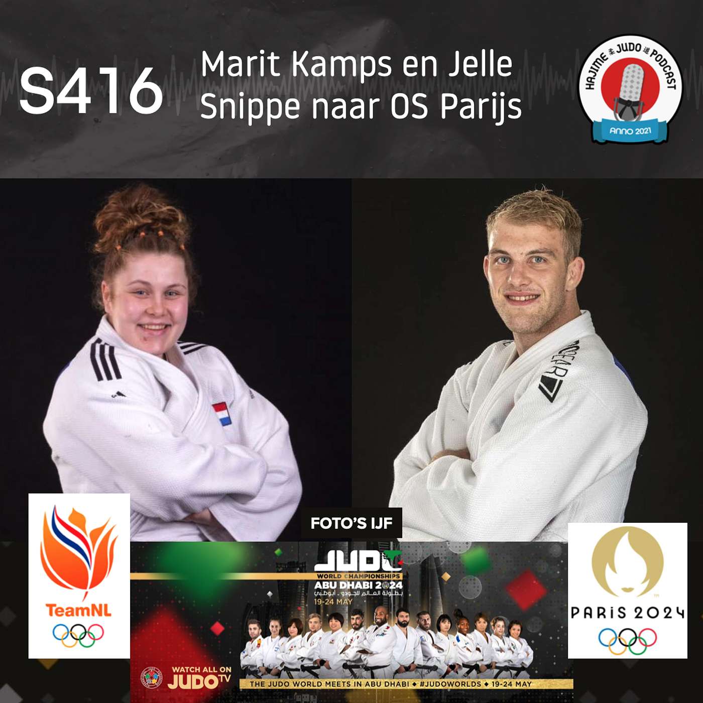 HJP S416, Dag 5 – Marit Kamps en Jelle Snippe naar OS Parijs