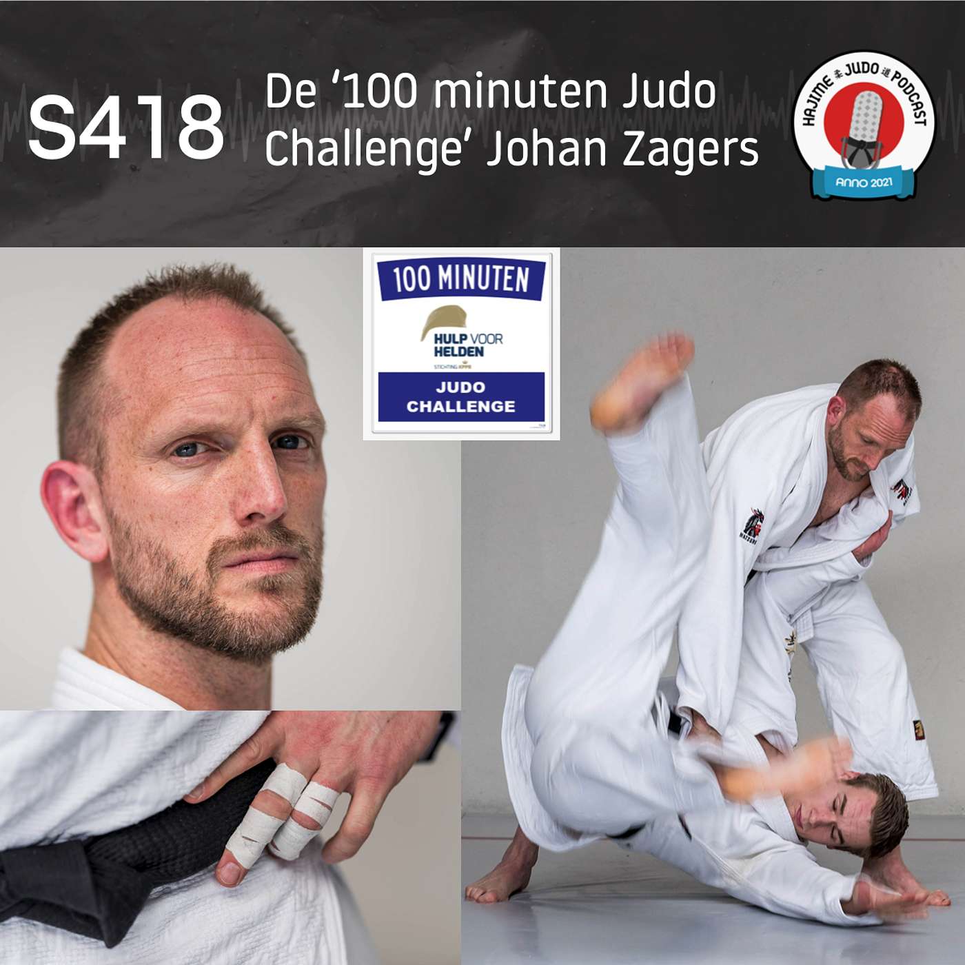 HJP S418, De ‘100 minuten Judo Challenge’ van Johan Zagers