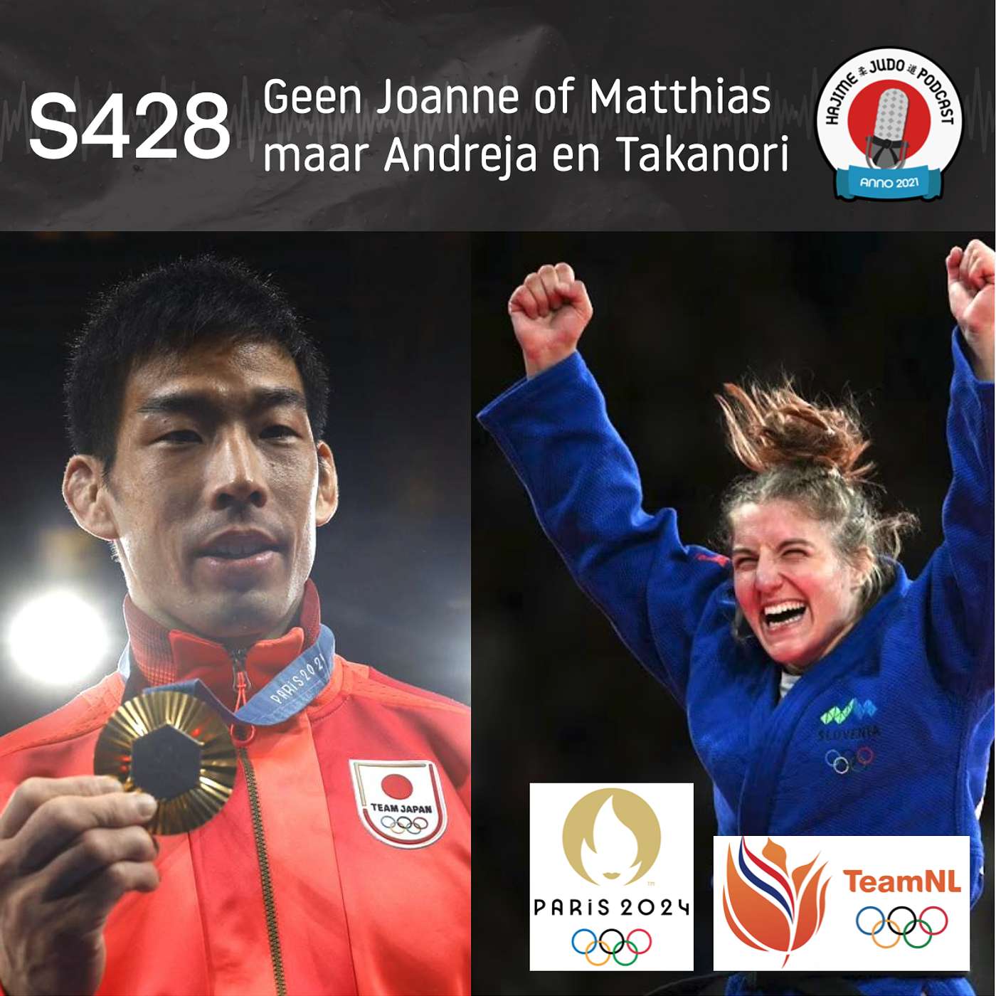 HJP S428, Geen Joanne of Matthias maar Andreja en Takanori