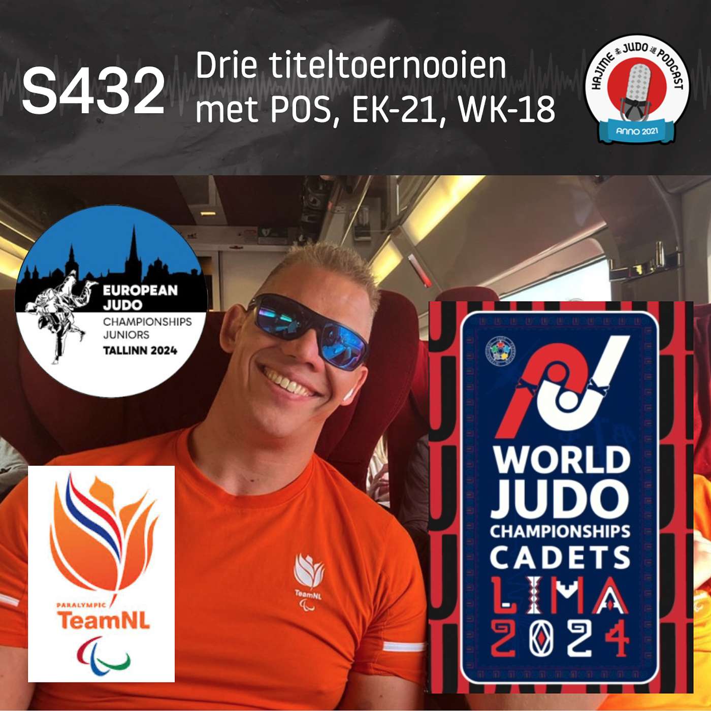 HJP S432, Drie Titeltoernooien Paralympische Spelen, WK-18, EK -21