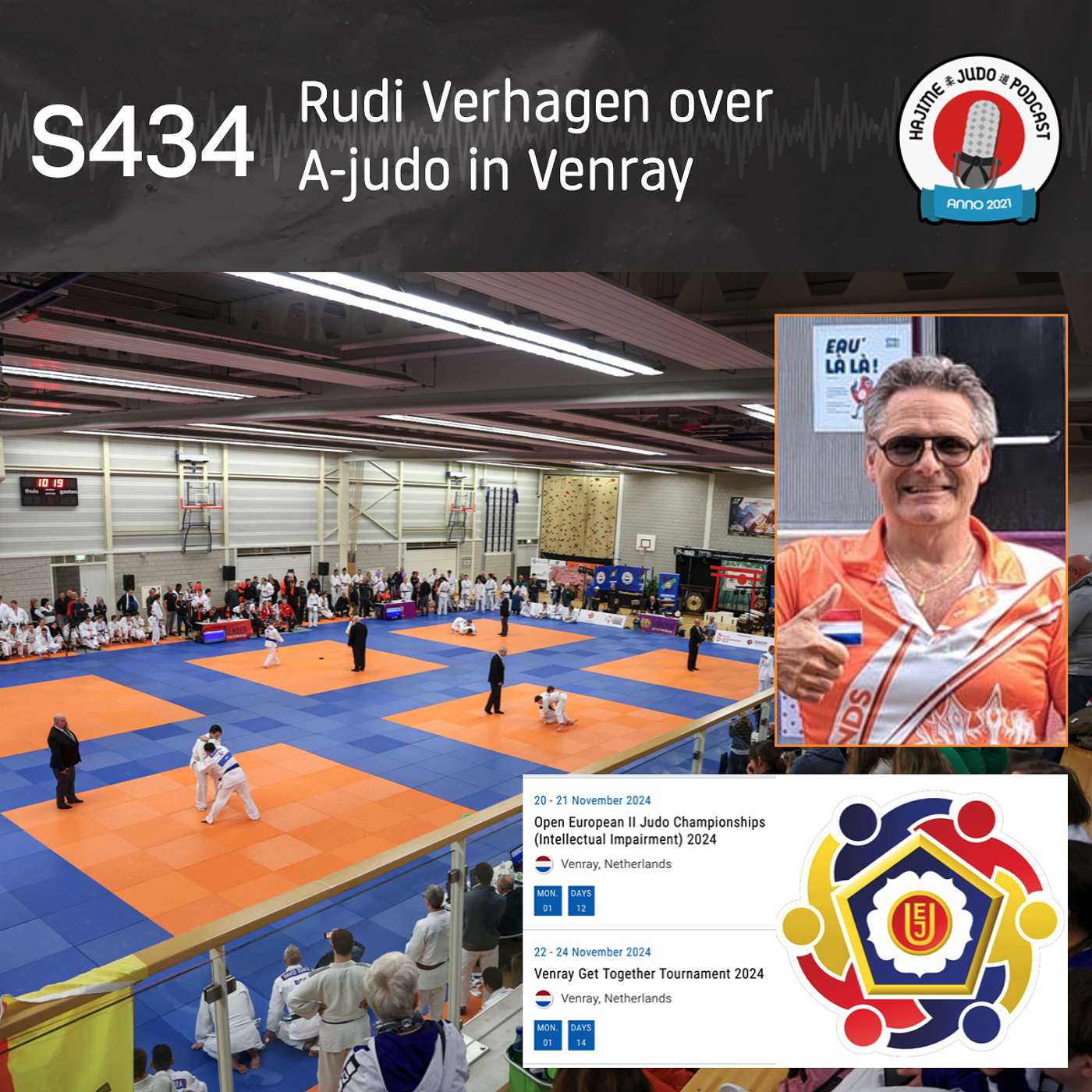 HJP S434, Rudi Verhagen over A-judo in Venray