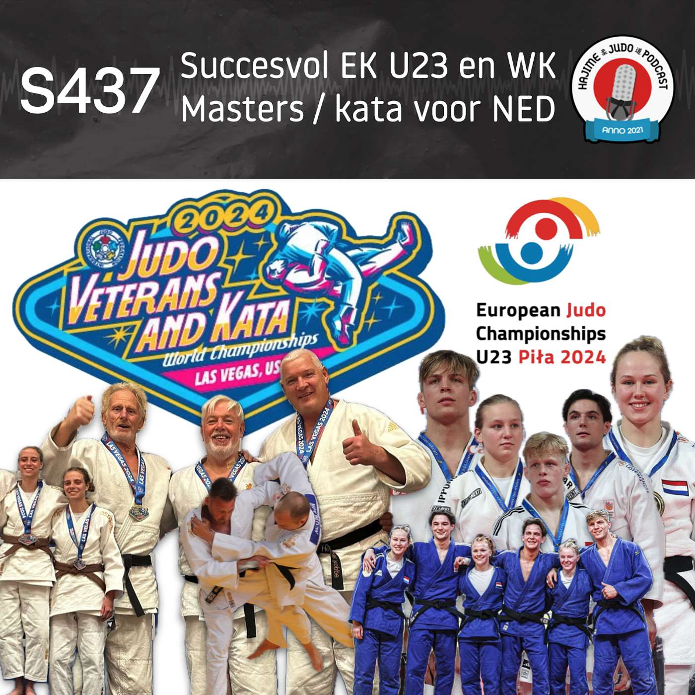 HJP S437, Succesvol EK U23 en WK Masters en Kata