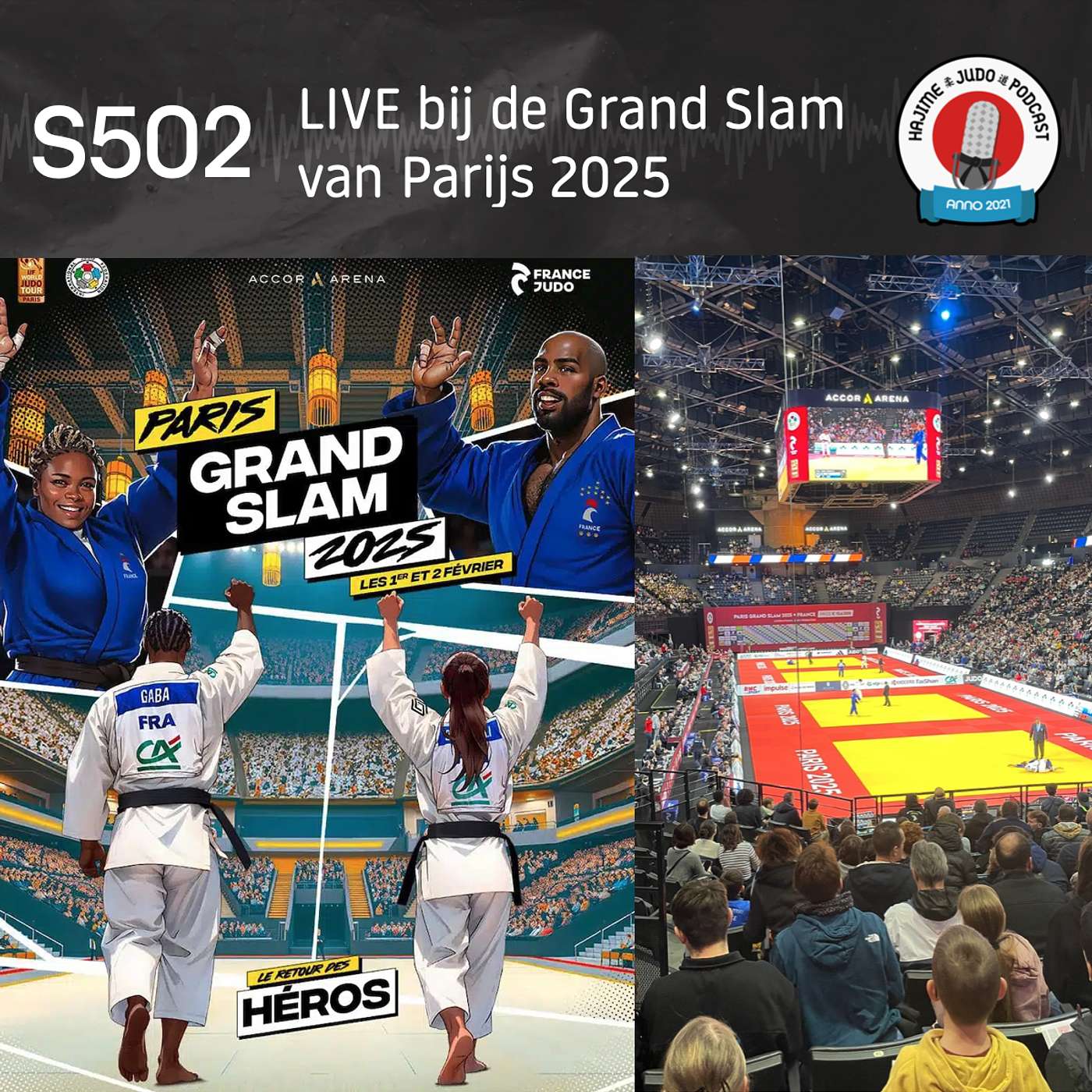 HJP S502, LIVE bij de Grand Slam van Parijs 2025